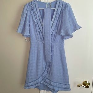 Hello Molly faux wrap dress